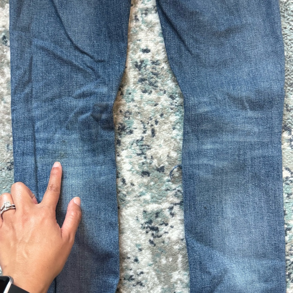 Size 28 Length 34 Nudie Jeans Women’s Faded Blue Denim Ripped Skinny Jeans - Picture 16 of 16